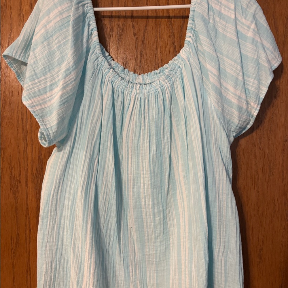 Sky Blue Women's Blouse